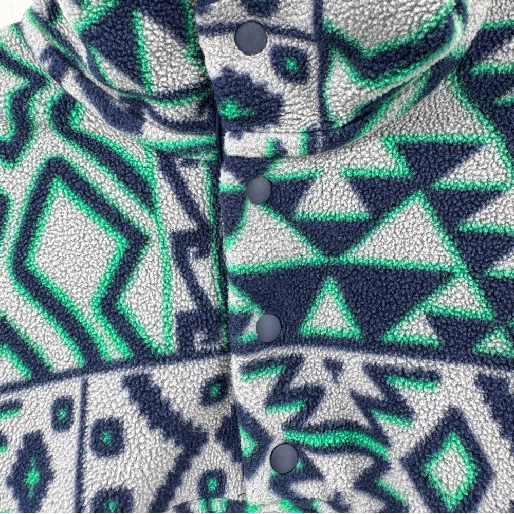 Vintage Patagonia Mens Synchilla Snap-T Fleece Pullover Aztec Tribal Pattern SzS - Picture 4 of 10